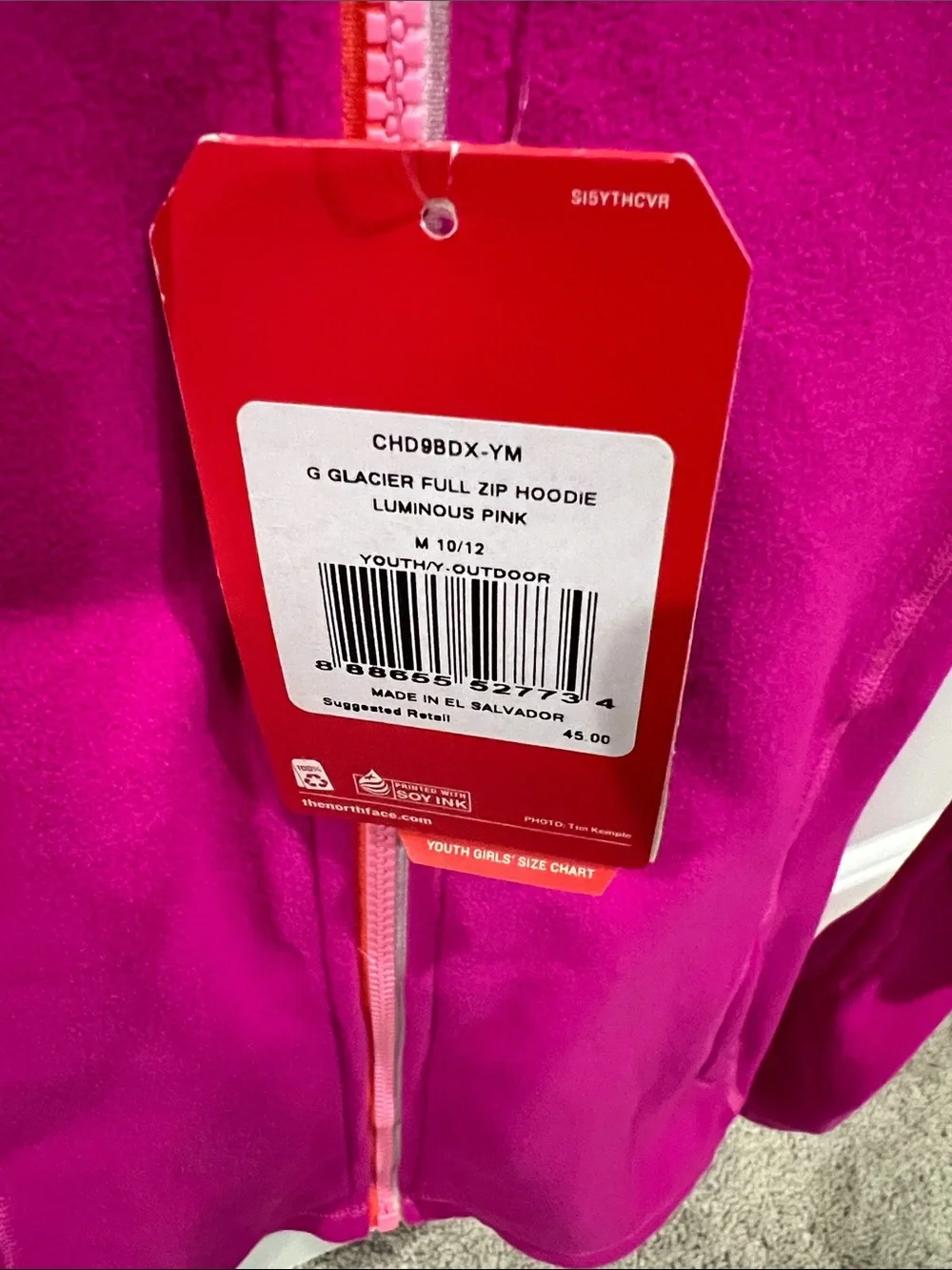 The North Face front brand stretch